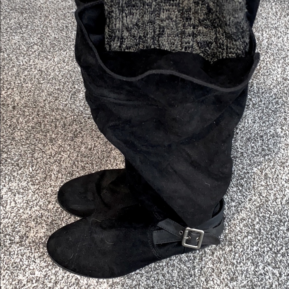 Black boots
